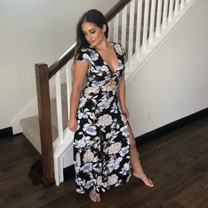 Cotton Candy LA Floral Maxi Dress